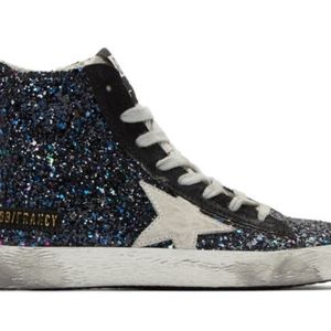Golden goose francy glitter sneakers